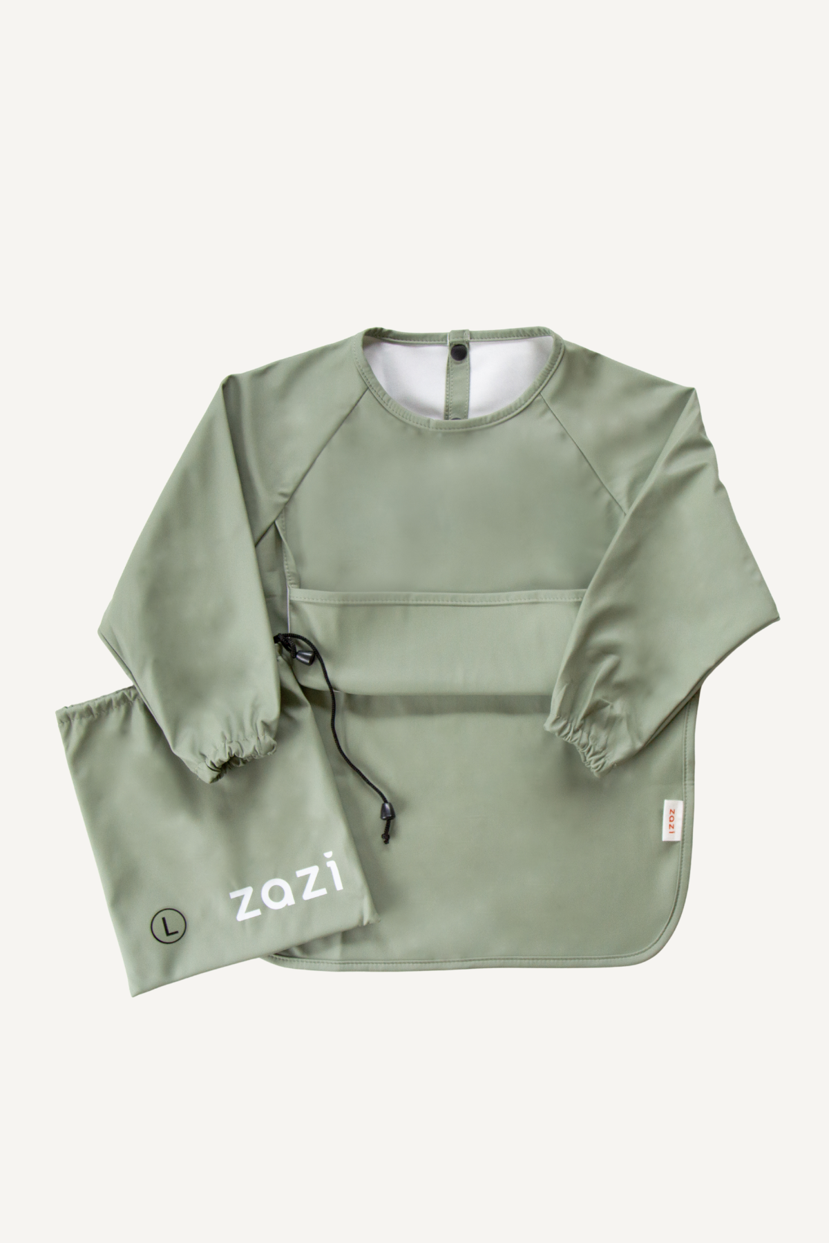 Sleeved Bib - Sage