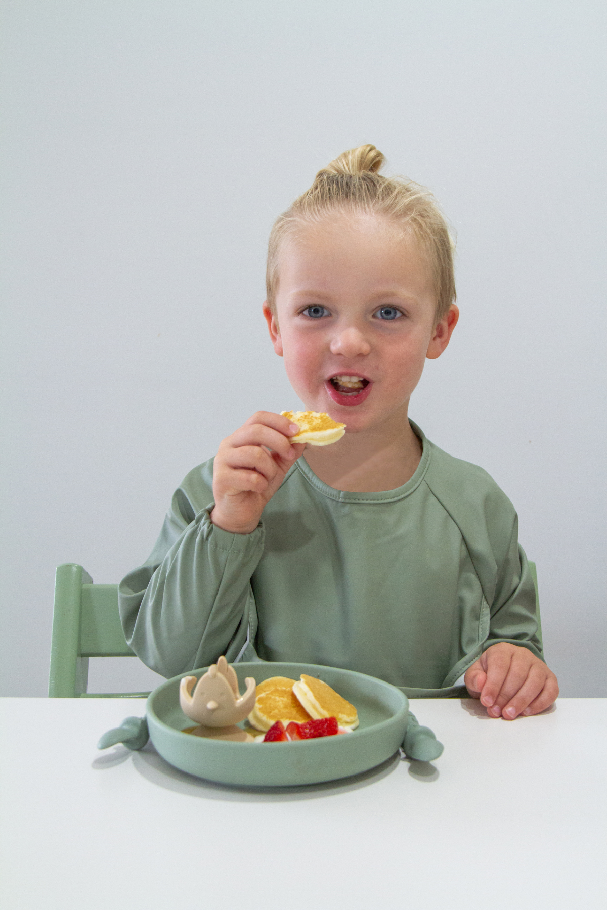 Sleeved Bib - Sage