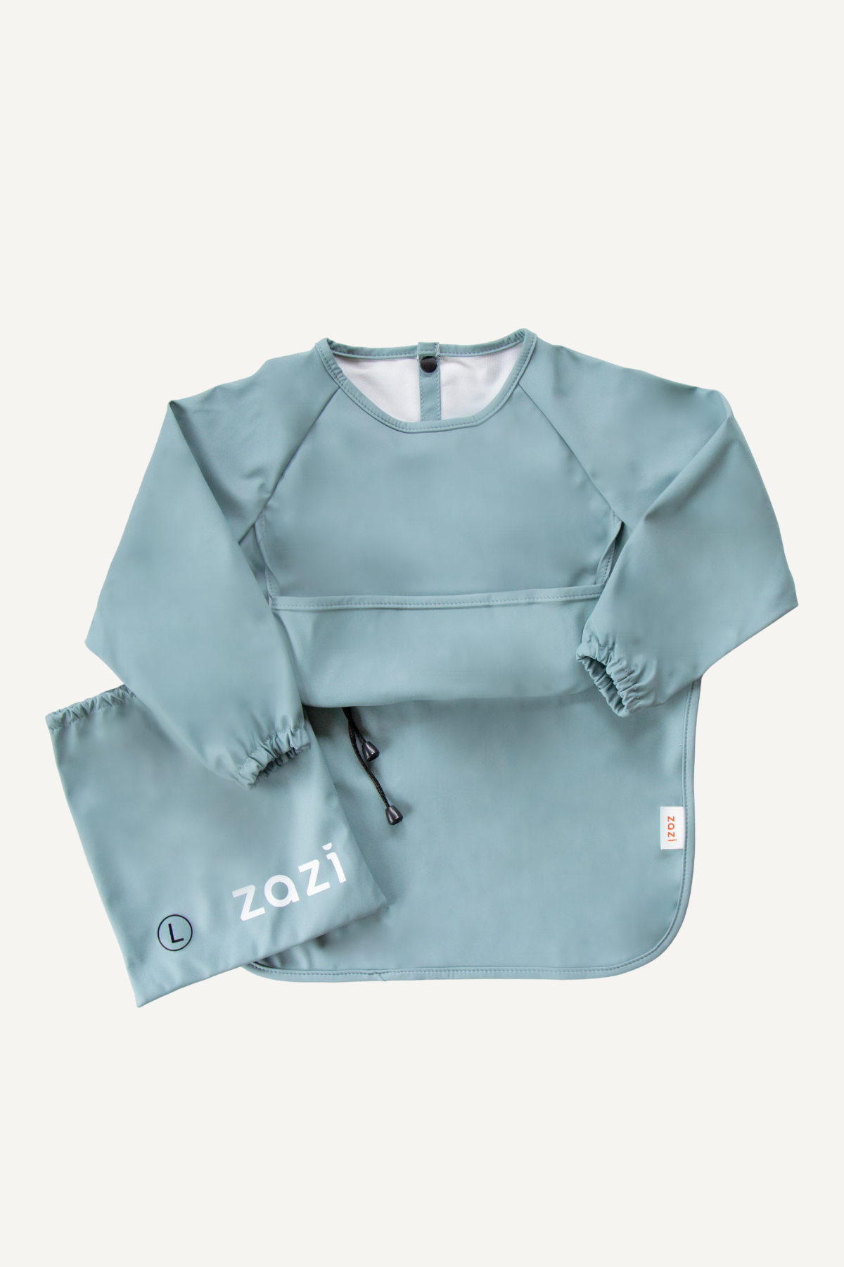 Sleeved Bib - Sky