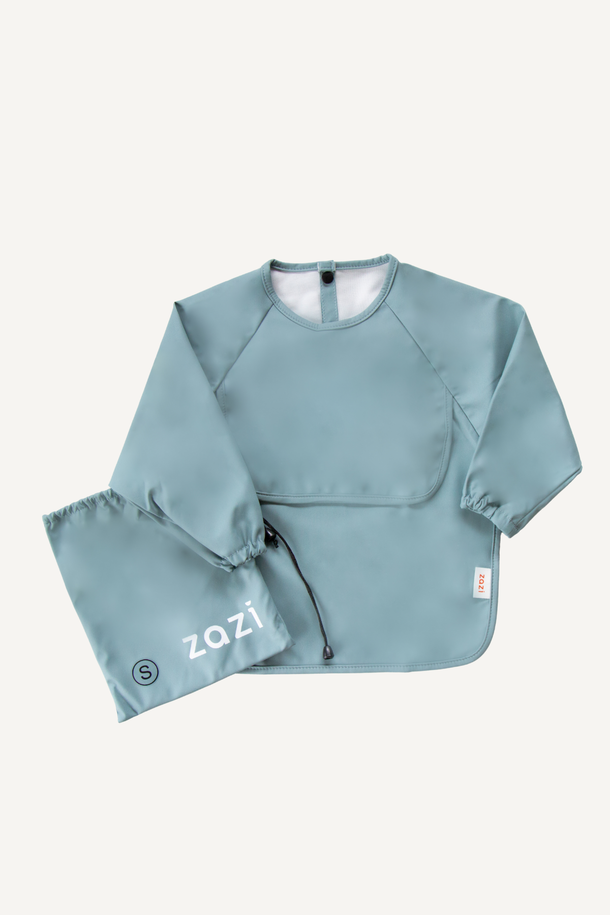 Sleeved Bib - Sky
