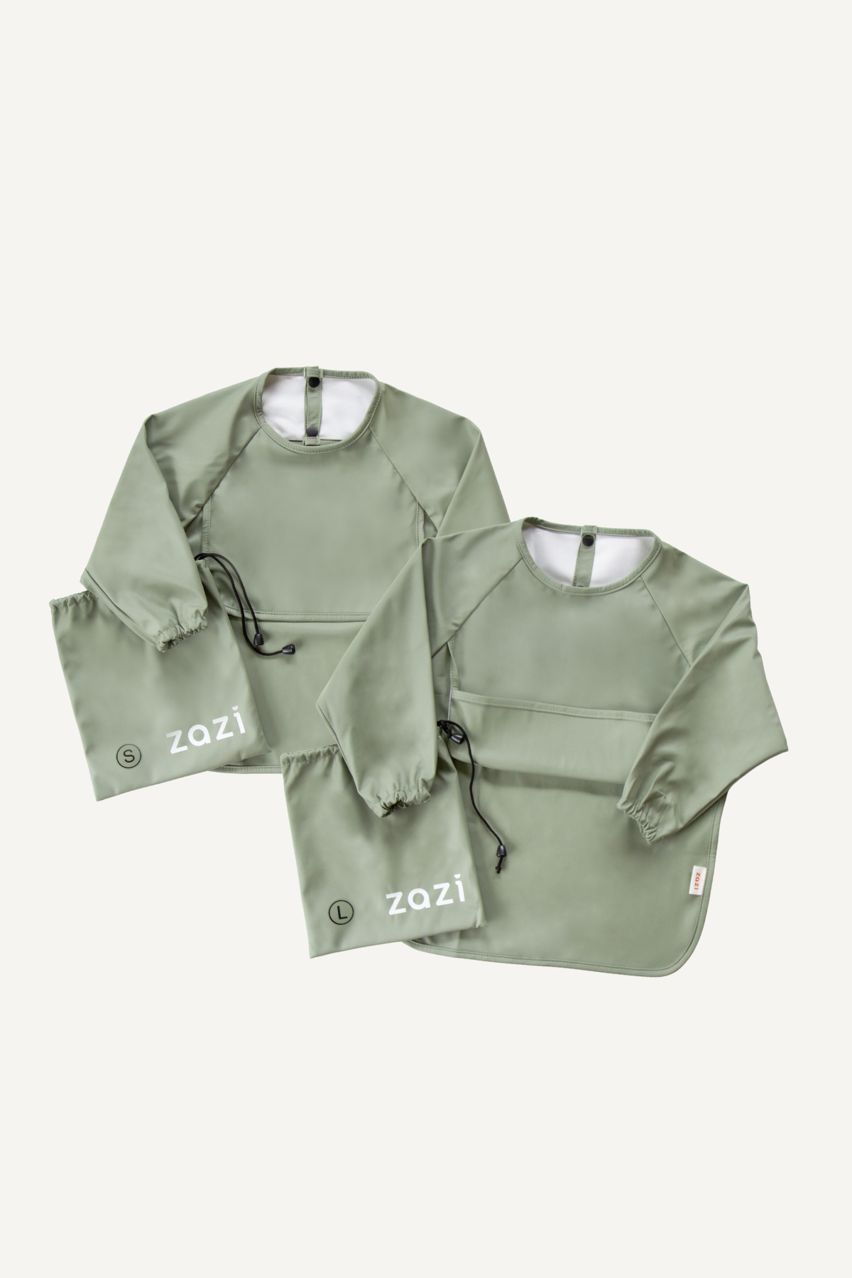 Sleeved Bib - Sage