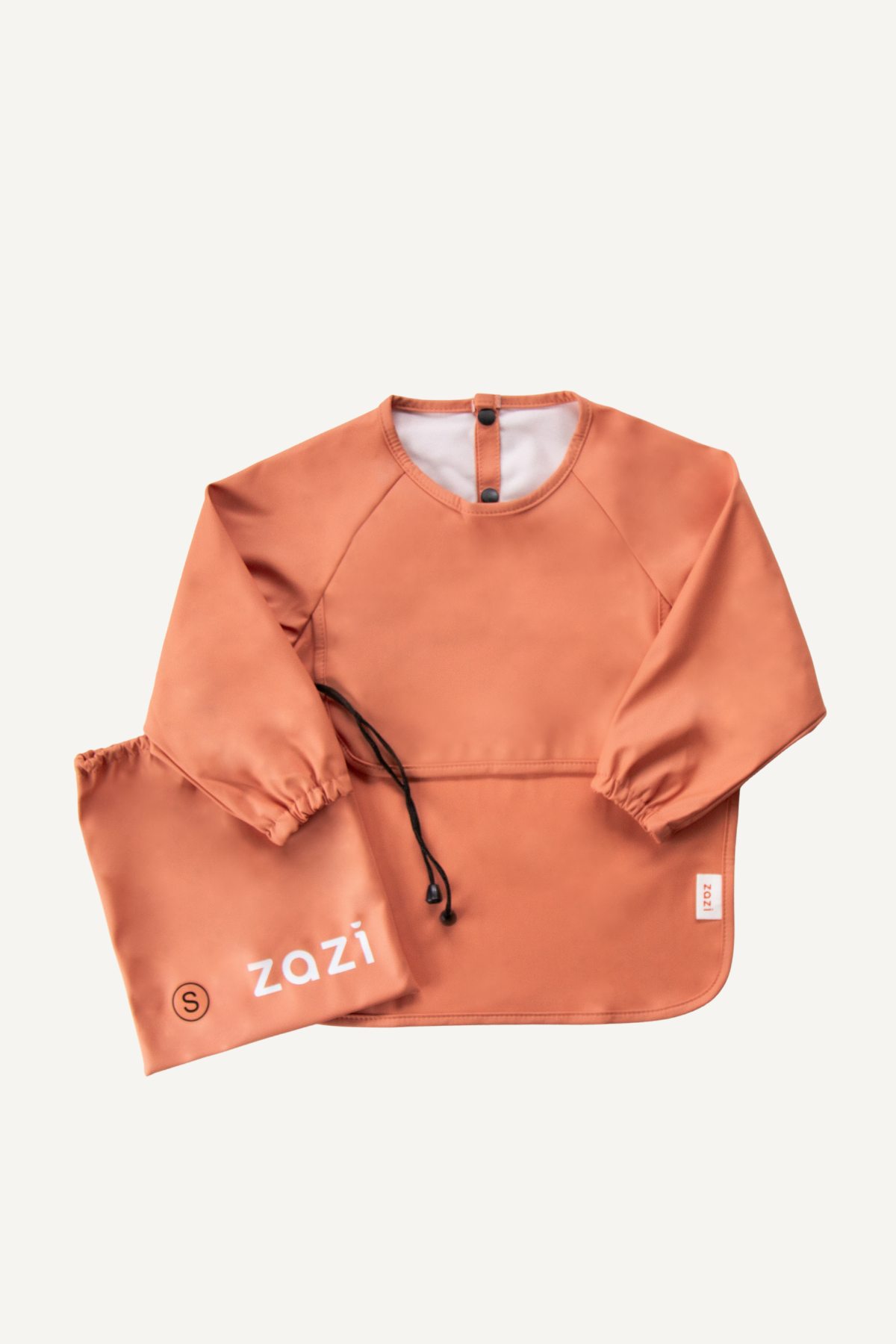 Sleeved Bib - Blush